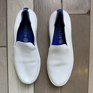Rothys white slip on sneakers size